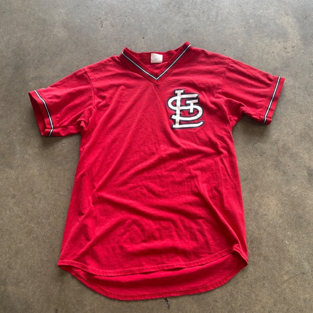Vintage 80s St. Louis Cardinals Majestic MLB shirt